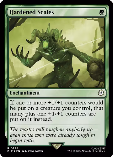Hardened Scales (Surge Foil) (728), Universes Beyond: Fallout — Magic card price