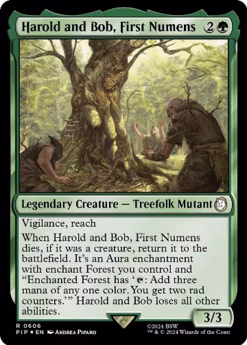 Harold and Bob, First Numens (Surge Foil) (606), Universes Beyond: Fallout — Magic card price
