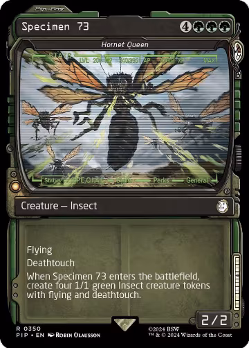 Specimen 73 - Hornet Queen (Showcase) (350), Universes Beyond: Fallout — Magic card price