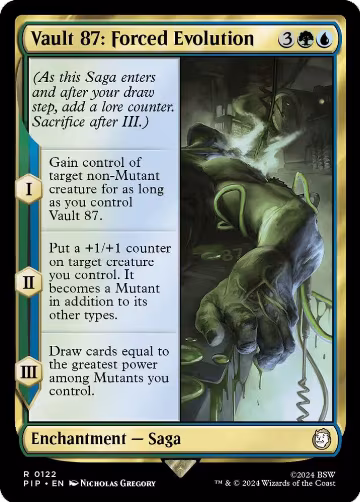 Vault 87: Forced Evolution (122), Universes Beyond: Fallout — Magic card price