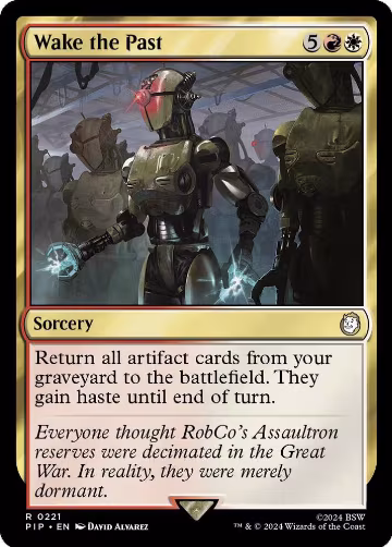 Wake the Past (221), Universes Beyond: Fallout — Magic card price