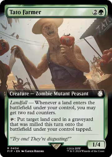 Tato Farmer (Extended Art) (404), Universes Beyond: Fallout — Magic card price