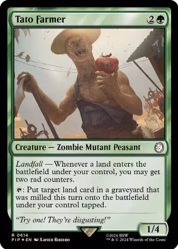 Tato Farmer (Surge Foil) (614), Universes Beyond: Fallout — Magic card price
