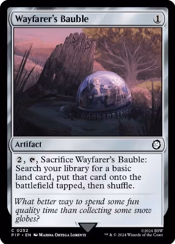 Wayfarer's Bauble (252), Universes Beyond: Fallout — Magic card price