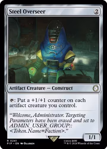 Steel Overseer (241), Universes Beyond: Fallout — Magic card price