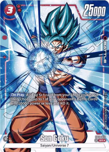 Son Goku - FB01-015 (Alternate Art) (FB01-015), Awakened Pulse — DB Fusion card price