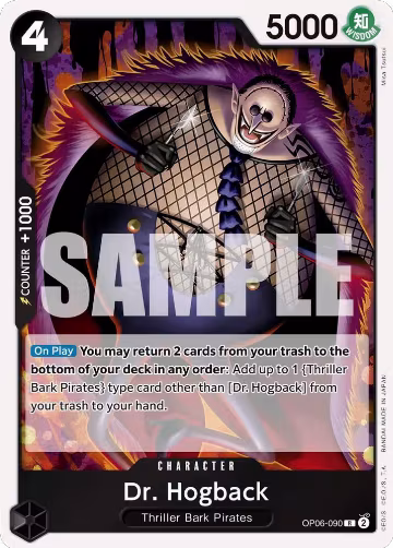 Dr. Hogback (OP06-090), Wings of the Captain — One Piece card price