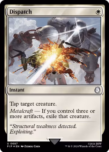 Dispatch (Surge Foil) (687), Universes Beyond: Fallout — Magic card price