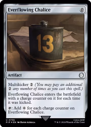 Everflowing Chalice (Surge Foil) (758), Universes Beyond: Fallout — Magic card price