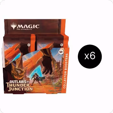 Outlaws of Thunder Junction - Collector Booster Display Case, Outlaws of Thunder Junction — Magic sealed product price