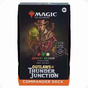 Outlaws of Thunder Junction Commander Deck - Desert Bloom, Commander: Outlaws of Thunder Junction — Magic sealed product price