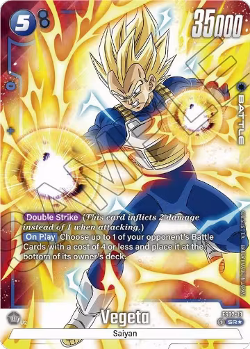 Vegeta - FS02-13 (Bonus Pack Alternate Art) (FS02-13) — card price
