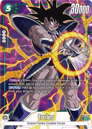 Turles (Bonus Pack Alternate Art) (FS03-04) — card price