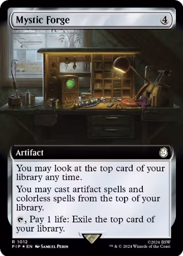 Mystic Forge (Extended Art) (Surge Foil) (1012), Universes Beyond: Fallout — Magic card price