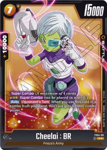 Cheelai : BR (Bonus Pack Alternate Art) (FS04-09) — card price