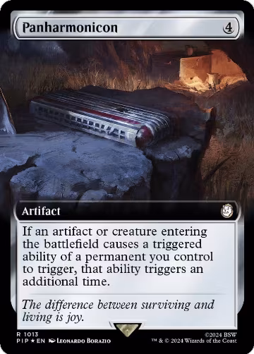 Panharmonicon (Extended Art) (Surge Foil) (1013), Universes Beyond: Fallout — Magic card price