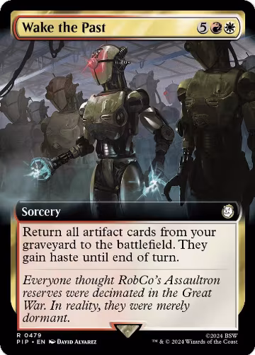 Wake the Past (Extended Art) (479), Universes Beyond: Fallout — Magic card price