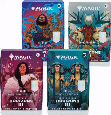 Modern Horizons 3 Commander Deck Display (Collector's Edition), Commander: Modern Horizons 3 — Magic sealed product price