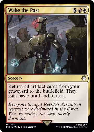Wake the Past (Surge Foil) (749), Universes Beyond: Fallout — Magic card price