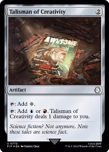 Talisman of Creativity (Surge Foil) (772), Universes Beyond: Fallout — Magic card price