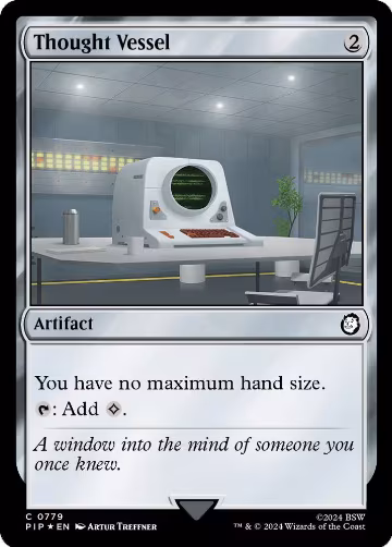Thought Vessel (Surge Foil) (779), Universes Beyond: Fallout — Magic card price