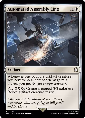 Automated Assembly Line (10), Universes Beyond: Fallout — Magic card price
