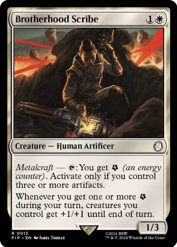 Brotherhood Scribe (13), Universes Beyond: Fallout — Magic card price