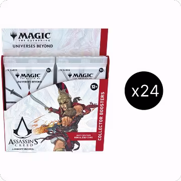 Universes Beyond: Assassin's Creed - Collector Booster Display Master Case, Universes Beyond: Assassin's Creed — Magic sealed product price