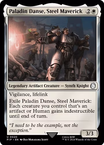 Paladin Danse, Steel Maverick (20), Universes Beyond: Fallout — Magic card price