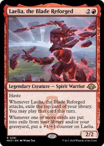 Laelia, the Blade Reforged (281), Modern Horizons 3 — Magic card price