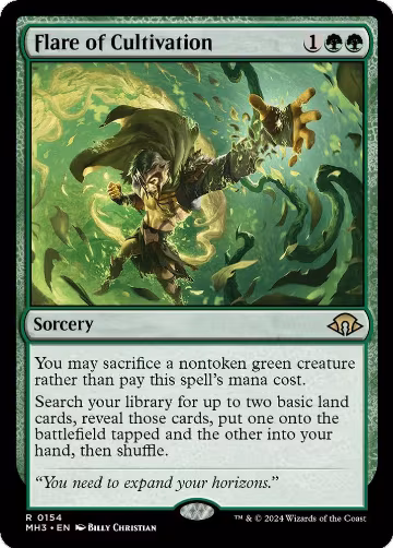 Flare of Cultivation (154), Modern Horizons 3 — Magic card price