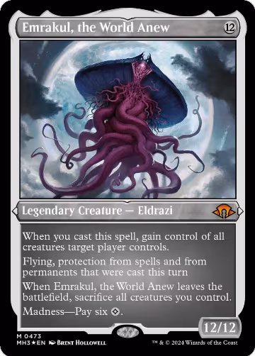 Emrakul, the World Anew (Foil Etched) (473), Modern Horizons 3 — Magic card price