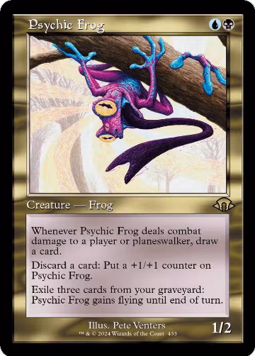 Psychic Frog (Retro Frame) (433), Modern Horizons 3 — Magic card price