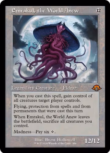 Emrakul, the World Anew (Retro Frame) (384), Modern Horizons 3 — Magic card price