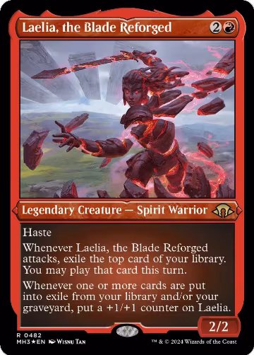 Laelia, the Blade Reforged (Foil Etched) (482), Modern Horizons 3 — Magic card price