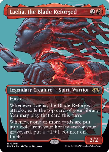 Laelia, the Blade Reforged (Borderless) (368), Modern Horizons 3 — Magic card price