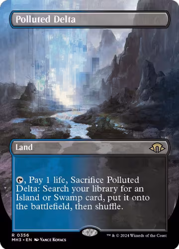 Polluted Delta (Borderless) (356), Modern Horizons 3 — Magic card price