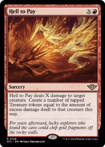 Hell to Pay (126), Outlaws of Thunder Junction — Magic card price