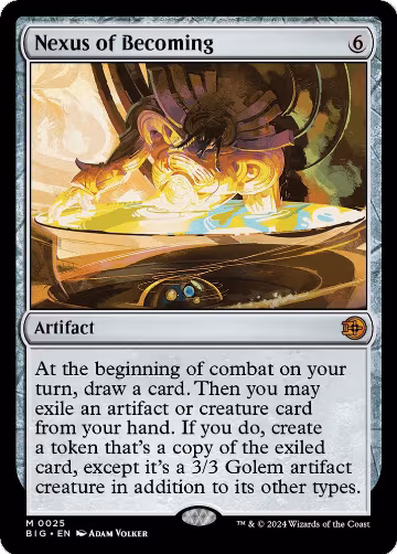 Nexus of Becoming (25), Outlaws of Thunder Junction: The Big Score — Magic card price