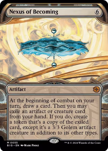 Nexus of Becoming (Showcase) (55), Outlaws of Thunder Junction: The Big Score — Magic card price