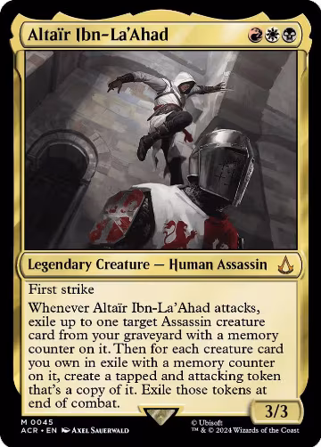 Altair Ibn-La'Ahad (45), Universes Beyond: Assassin's Creed — Magic card price