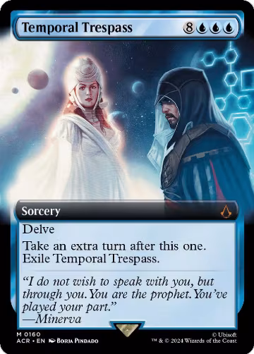 Temporal Trespass (Extended Art) (160), Universes Beyond: Assassin's Creed — Magic card price