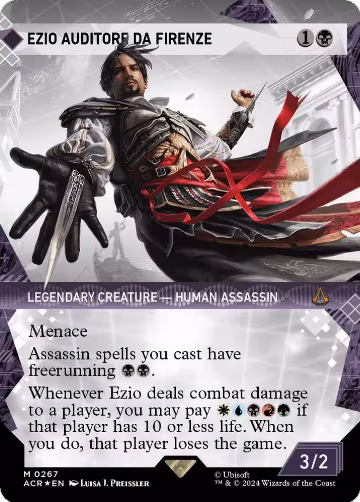 Ezio Auditore da Firenze (Showcase) (Textured Foil) (267) — card price