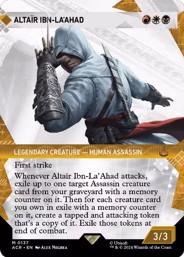 Altair Ibn-La'Ahad (Showcase) (137), Universes Beyond: Assassin's Creed — Magic card price