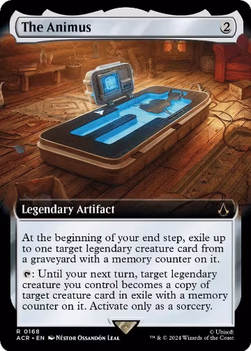 The Animus (Extended Art) (168), Universes Beyond: Assassin's Creed — Magic card price