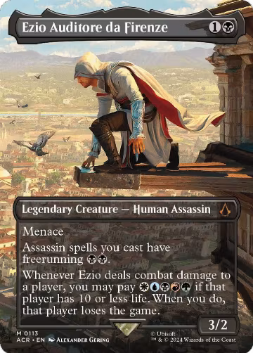 Ezio Auditore da Firenze (Borderless) (113), Universes Beyond: Assassin's Creed — Magic card price