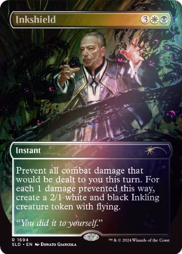 Inkshield (Rainbow Foil) (1694), Secret Lair Drop Series — Magic card price