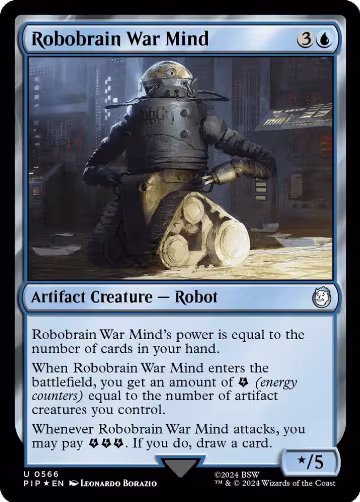 Robobrain War Mind (Surge Foil) (566), Universes Beyond: Fallout — Magic card price