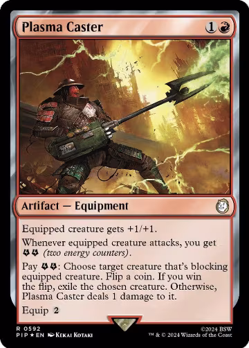 Plasma Caster (Surge Foil) (592), Universes Beyond: Fallout — Magic card price