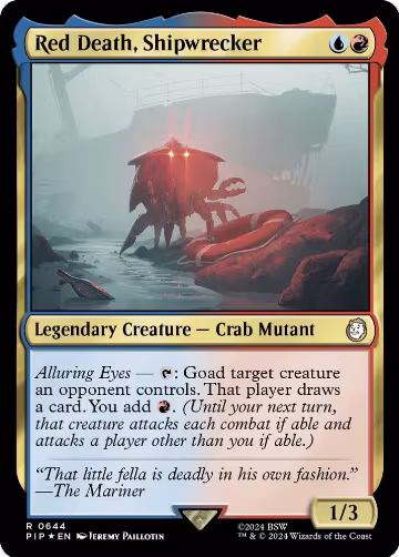 Red Death, Shipwrecker (Surge Foil) (644), Universes Beyond: Fallout — Magic card price
